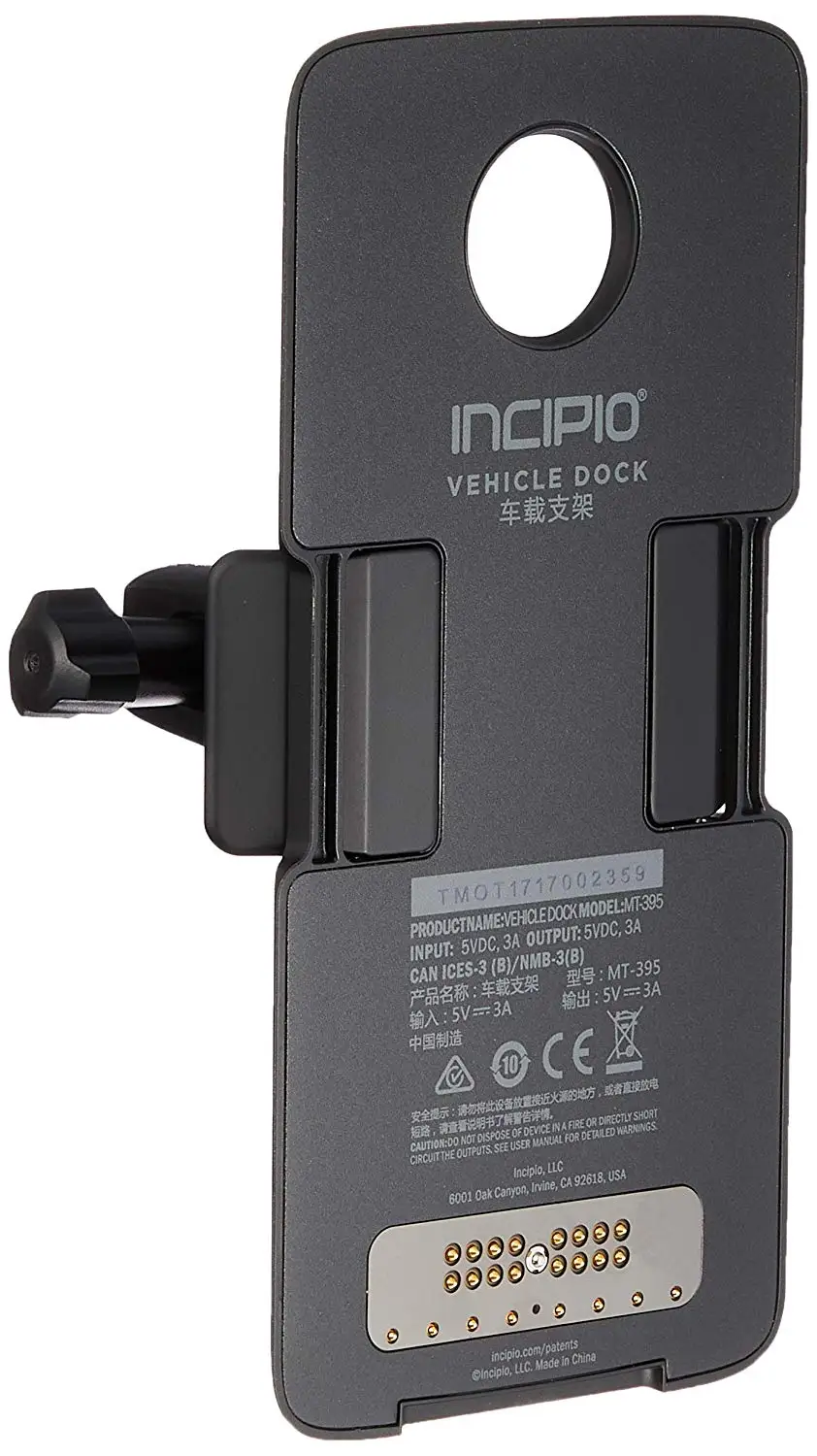 MotorolaMotocarwirelesschargerZ4Z3VehicleDockforPlayZ2Force