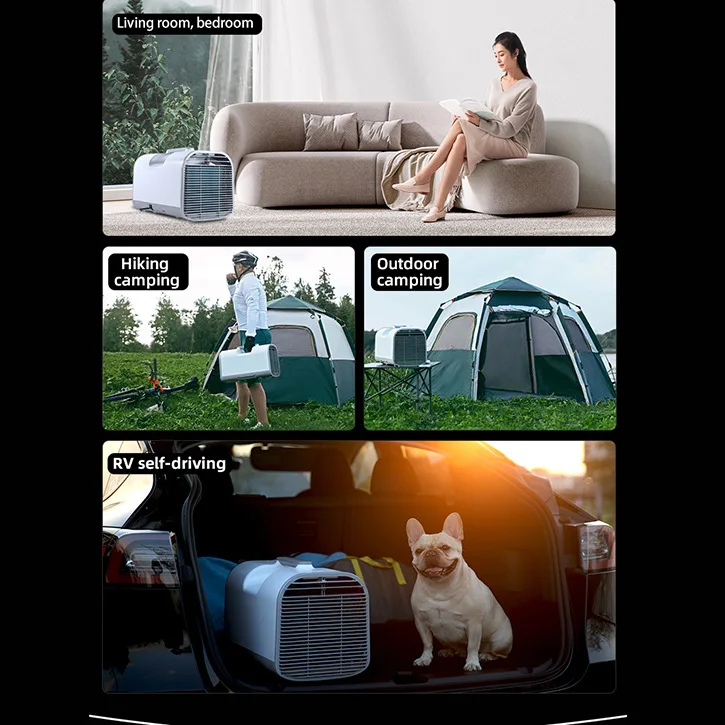 12V 24V 220V 110V Mini Portable Air Conditioner Portable Air Conditioner Cooler Fan Air Conditioning Air Conditioner Cooler Cond 5