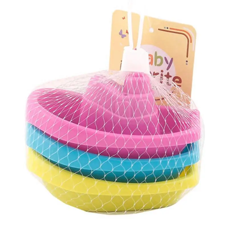

Boat Bath Toys Baby Bathroom Stacking Toys Early Educational Toys 3Pcs Bathroom Rainbow Color Stacking Boats For Fun Bath Time