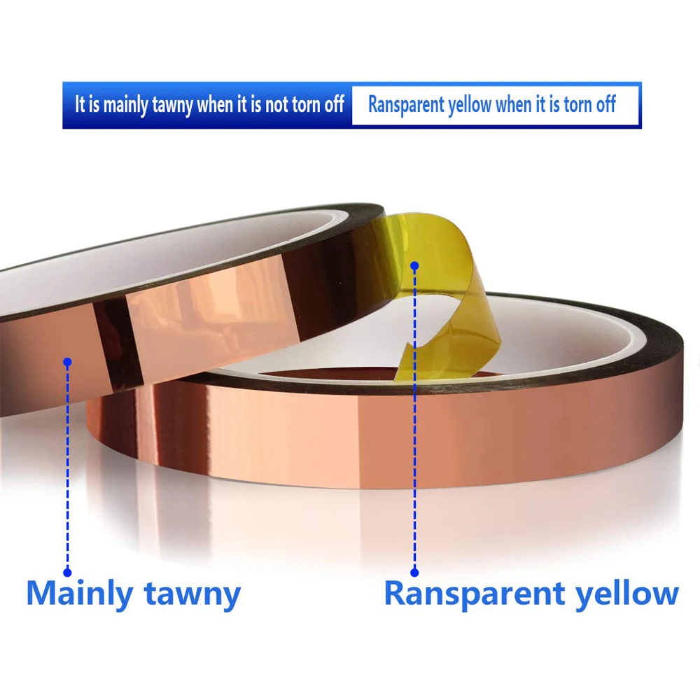 33M Hitzebeständiges Klebeband Polyimid Kapton Tape 3mm-100mm