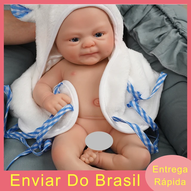 BRASTOY Boneca Reborn Bebe Doll 48cm Menino Girafa Corpo em Silicone  Presentes para Crianças - AliExpress