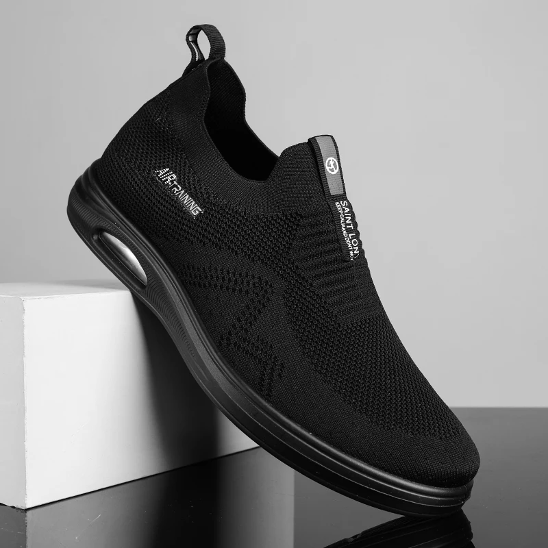 Fashion Lightweight Men Sneakers Mens Casual Shoes Running Shoes Breathable Slip on Wear-resistant Men Loafers Zapatillas Hombre 2