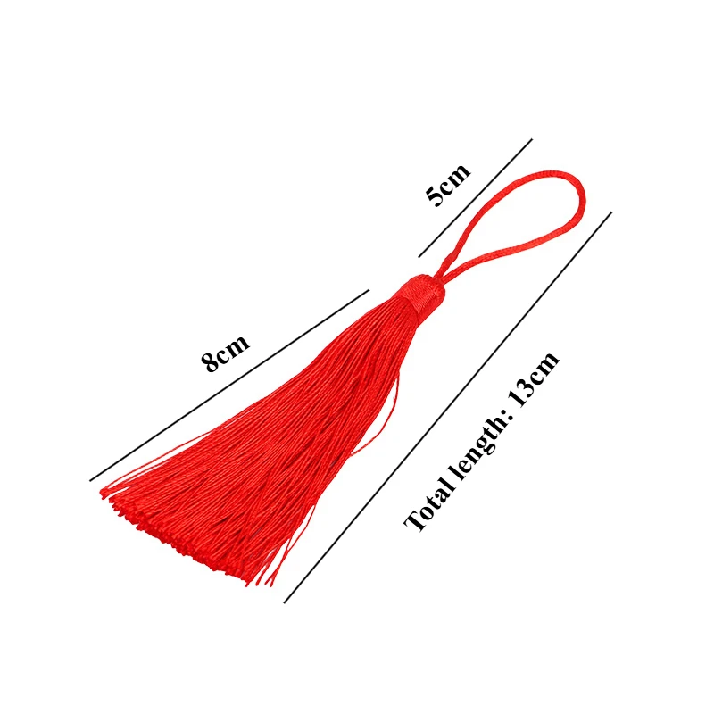 Polyester Hanging Rope Tassel Fringe for DIY Jewelry Making