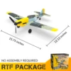 BF109 RC Plane 2.4G 4CH 400mm Wingspan One-key Aerobatic Remote Control Aircraft  RTF 761-11 EPP Foam RC Fighter 6
