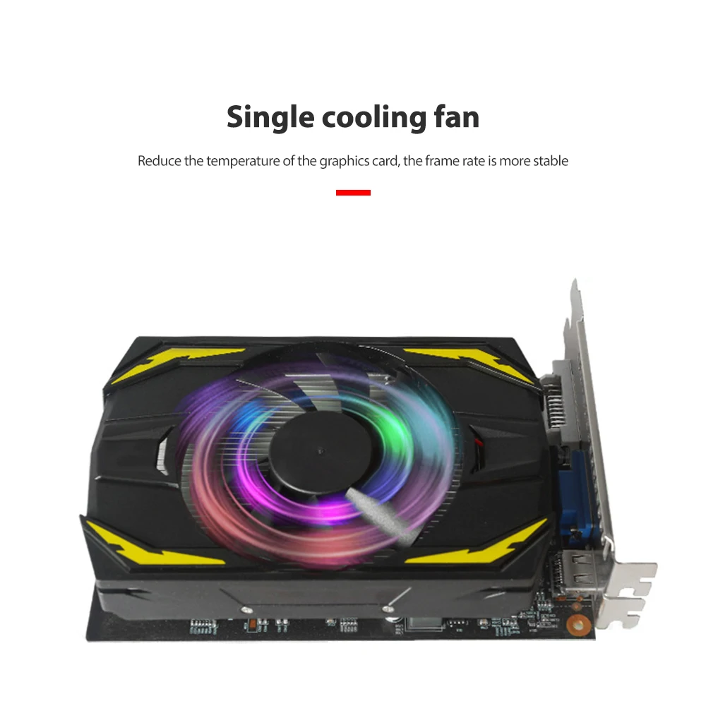 graphics card for desktop GTX650 Graphics Card 128Bit 2GB GDDR5 VGA PCI-E 2.0 X16 VGA DVI-I HD Video Cards for NVIDIA GeForce GTX 650 2G best graphics card for pc