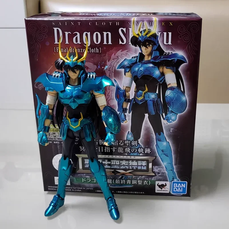 

Original Saint Seiya Myth Cloth Ex Final Bronze Dragon Draco Shiryu V3 Ex Metal Armor Action Figure Collection Model Toys Gifts