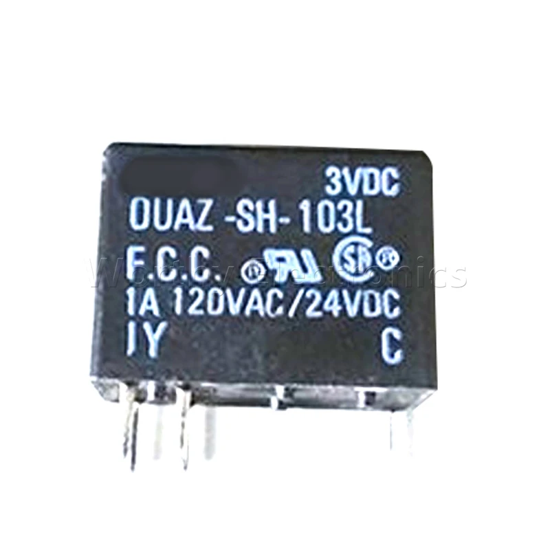 

Бесплатная доставка, 10 шт./лот, OUAZ-SH-103L 1A 5PIN, абсолютно новое оригинальное реле