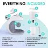 Baby Food Maker - 2-in-1 Steamer & Puree Blender with Timer, One-Press Processor & Auto Shutoff - Cook & Steam Fruits 4