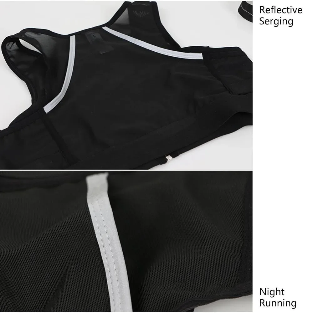 Running Backpack Phone Bag Multi-Functional Ultra-Light Water Bottle Outdoor Sports Shoulder Bag Marathon Vest