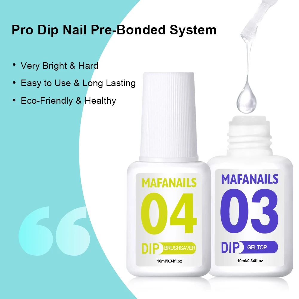 Nail Gel 10ml Dip Powder Gel Liquid Base Activator Top Brush Saver Dipping Powder Gel 4IN1 No UV Lamp Need Nail Pedicure Natural Dry Gel