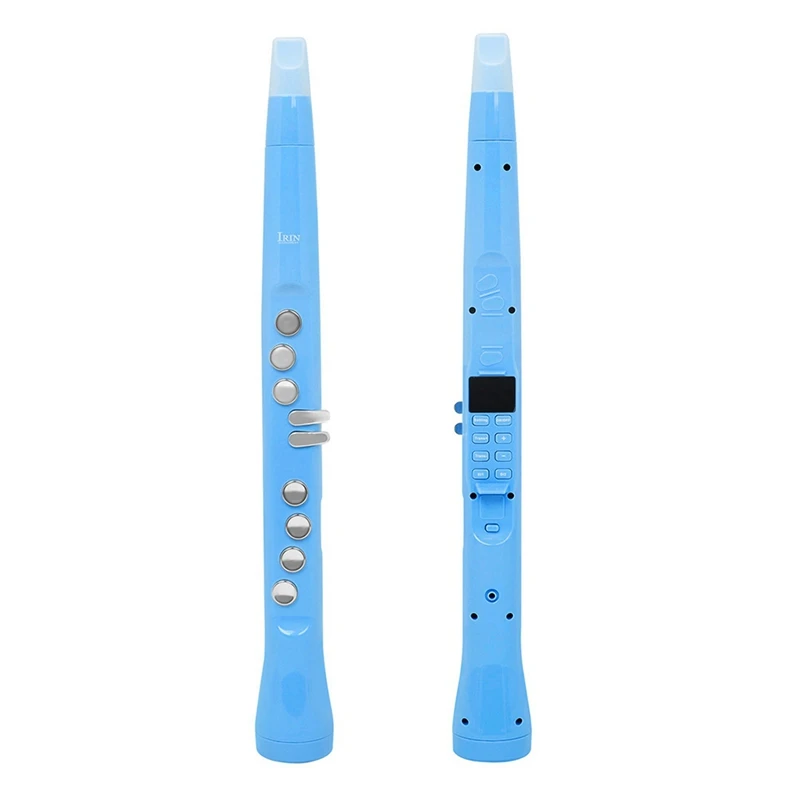 IRIN S58 Electric Saxophone Flute Double Fingering Technique Electronic Flute 99 Tones Saxophone Wind