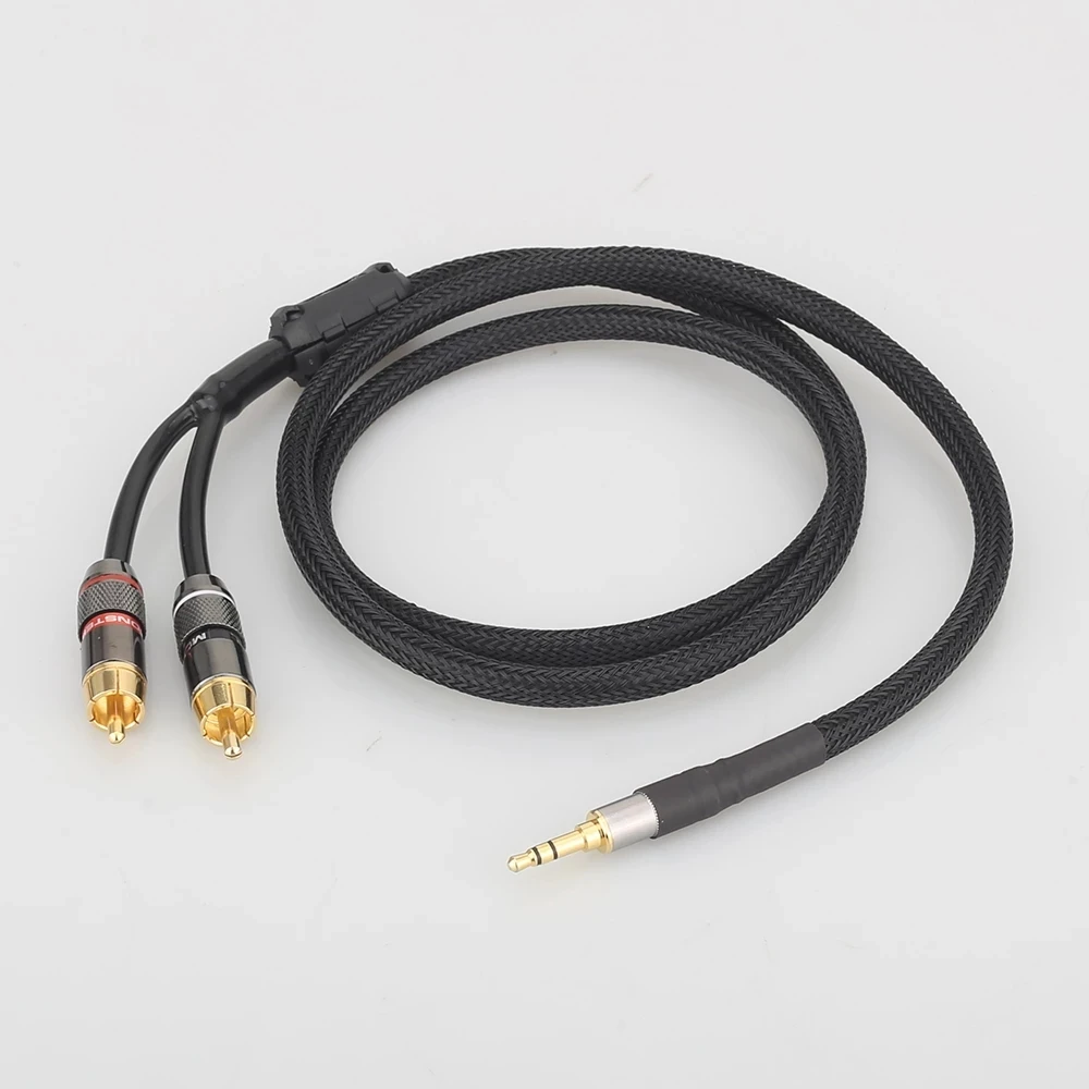 Audiocrast-A53 + XW60 HiFi ̺,  RCA ̺,  ȣ ̾ ÷, 3.5mm ƮƮ aux ÷, RCA ÷ 2  ȯ