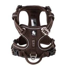 Truelove Pet Harness: Stylish & Durable - M (Brown)