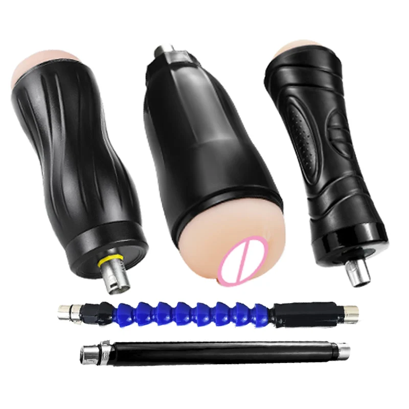Sex Machine Attachments Male Masturbators Cup 3XLR Connector for Men Realistic Pussy Pocket Cat Adult Sex Toys sex toy male masturbation cup