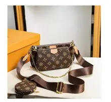  2022 NEW  High Quality Hot Selling Fashion Classic Luxury Design Leather LadiesWomen's Crossbody Bag 