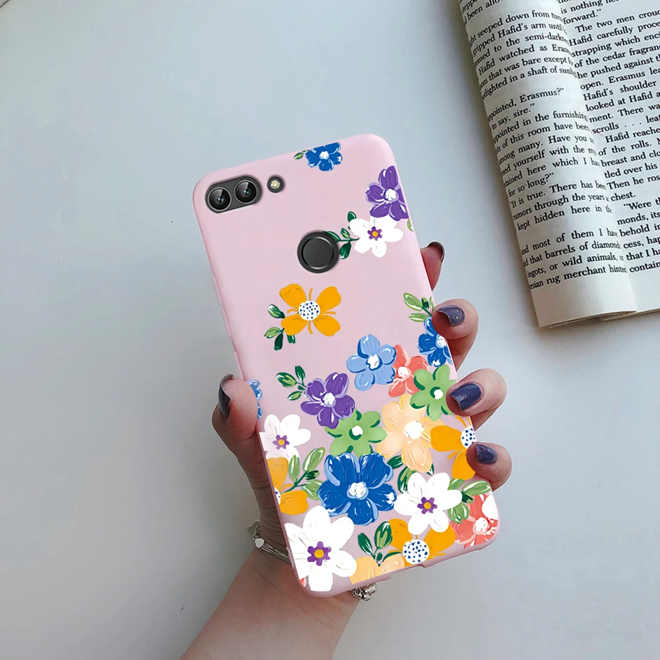 Cute Cartoon Cat Flower Soft Case