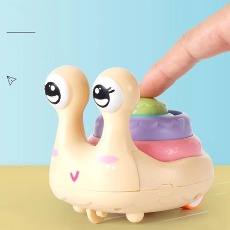 

Lovely Snail Pull Back Car Toys Mobile Machinery Shop Lovely Animal Model Baby Play Pretend Mini Cars Children Boy Girl Gifts