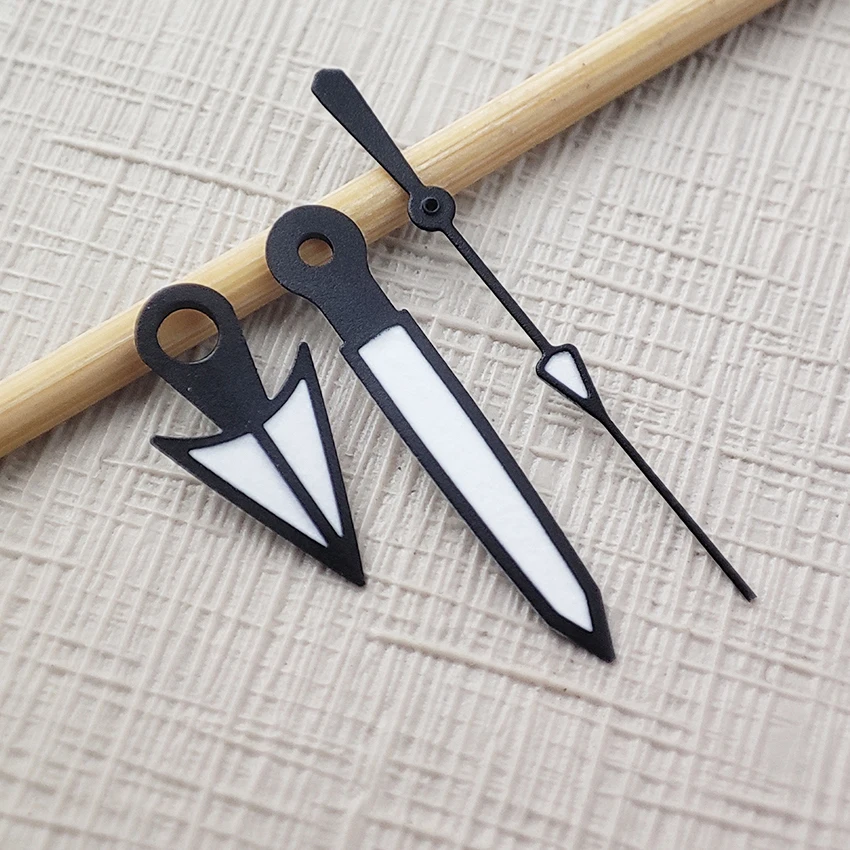 Watch accessories NH35 hands SK series modified C3 green luminous needle suitable for NH34 NH35 NH36 NH38 4R 7S movements
