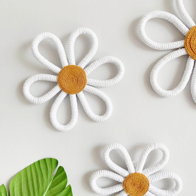 Playful Flower Wall Decoration for Kid Room, Nursery Decor, Fine in Workmanship 3