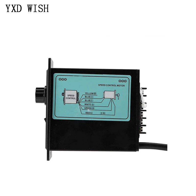 Motor Speed Controller 6W 15W 25W 40W 60W 90W 120W 180W 200W 250W AC 220V Motor Speed Pinpoint Regulator Forward & Backward