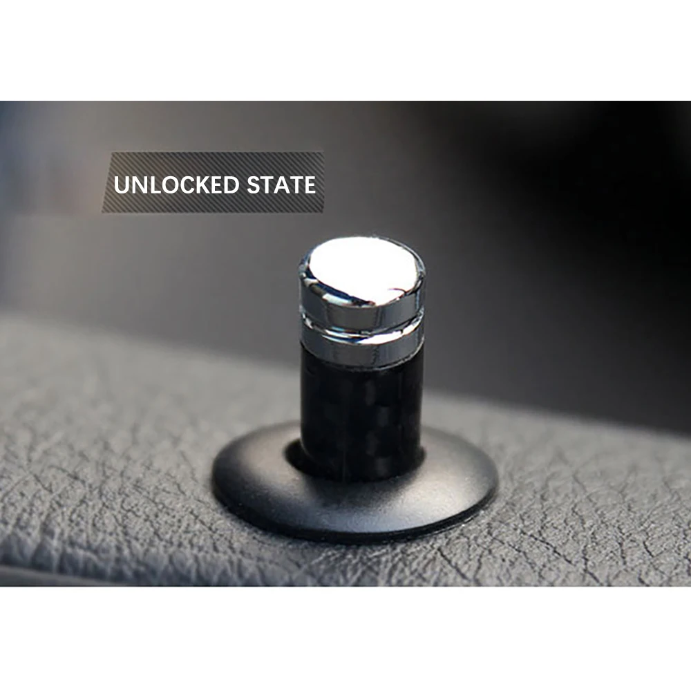 Car Door Lock Pins Car Door Lock Knob 4pcs Car Security Door Lock Pins Universal Car Truck Interior Door Lock Knob Pull Pins for BMW E46 E39 E60 E90 E36 F30 F10 E53