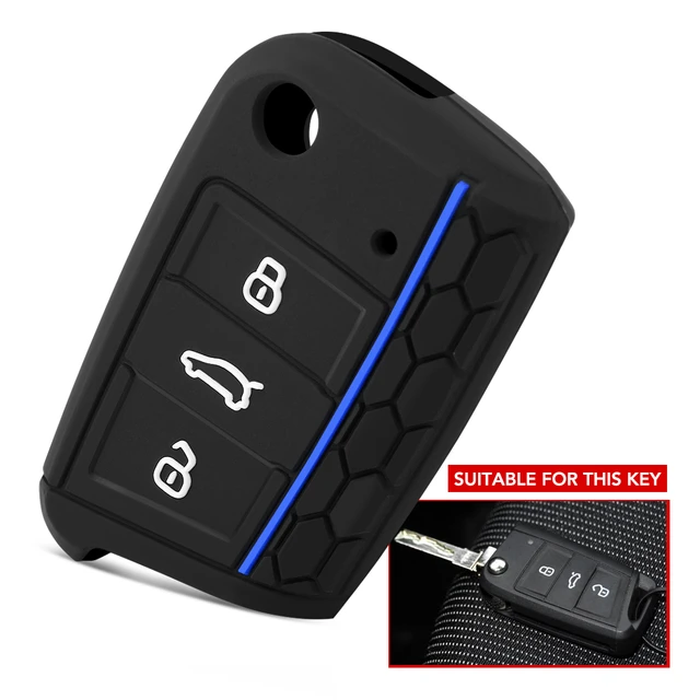 Premium TPU Car Key Cover - VW Mk7 Flip Key