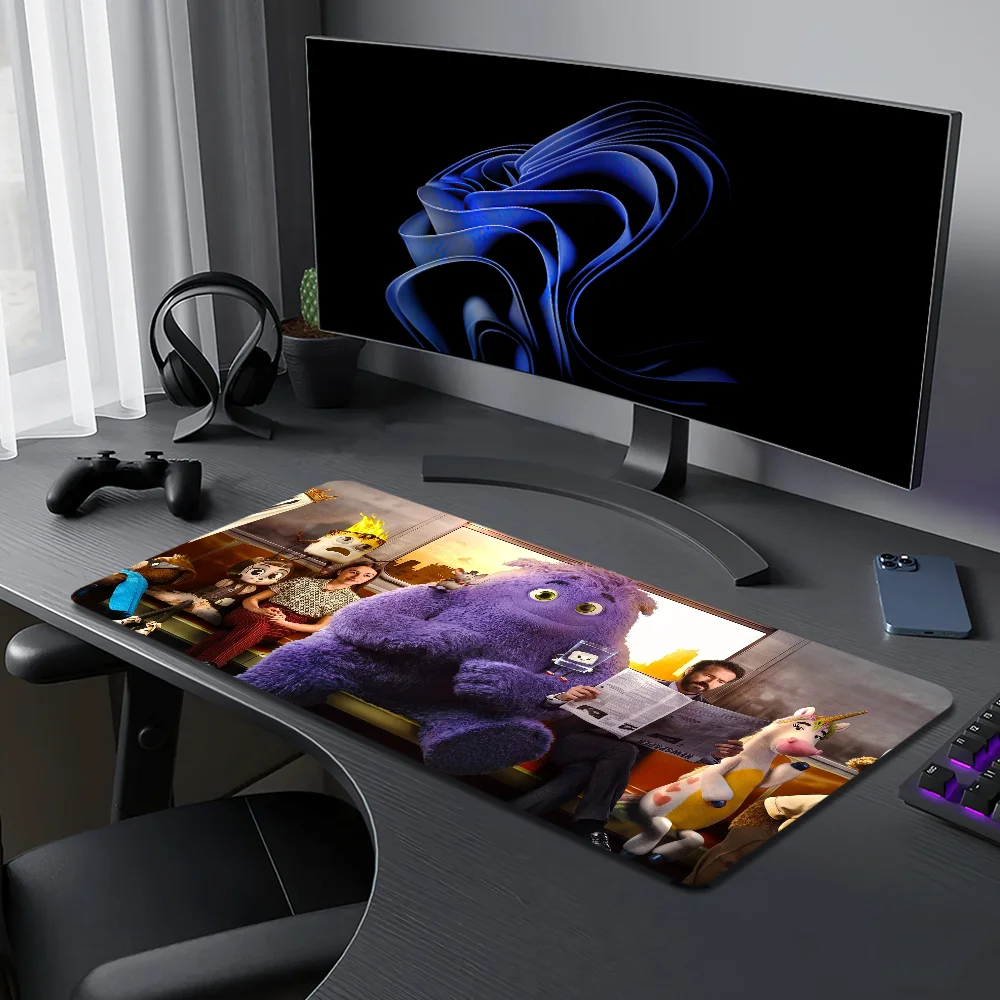 Cartoon I-IF Friend Mysterious S Mousepad Keyboard Mats Rubber PC Office Large Mouse Mat Computer Game Big Anti-slip Mice Mat 6