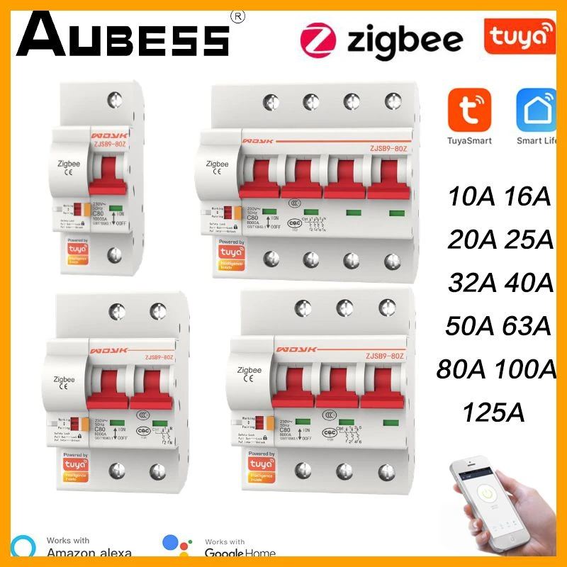 Circuit Breaker Smart Zigbee Zigbee 20a Circuit Breaker Smart