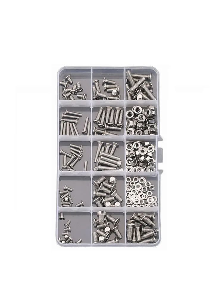 304 Roestvrijstalen Verzonken Kop Schroeven M3.5 M4 M5 M6 - Platte Kop Bouten 60mm (20 Stuks)