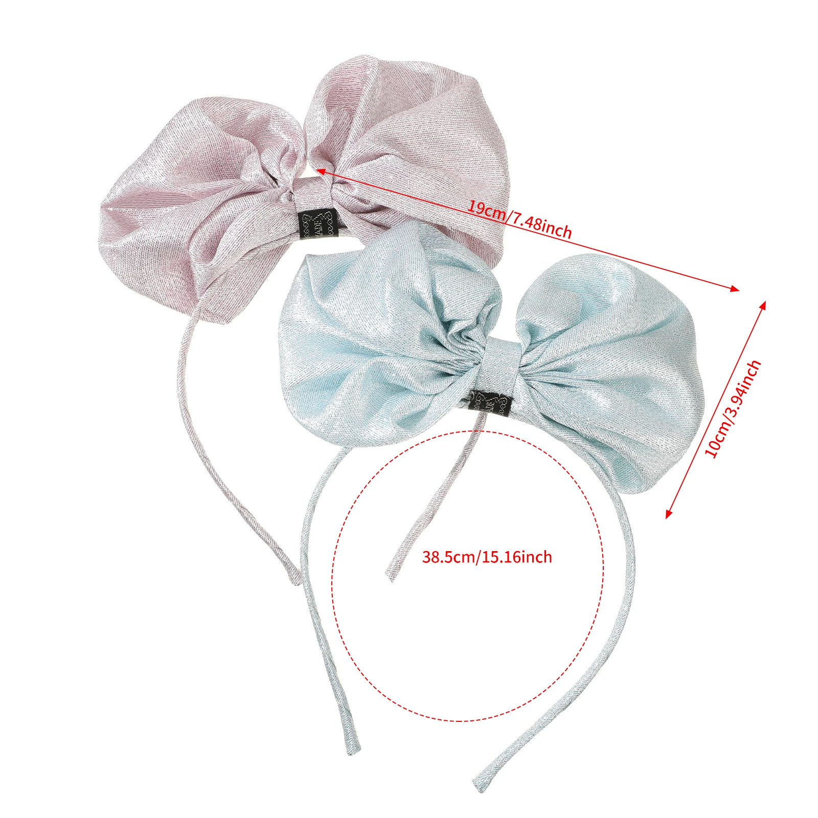 1pc Fashion Big Bow Headband Ladies Elegant Temperament Hairbands Women Girls Party Hair Accessories Cute Hair Hoop Headdress