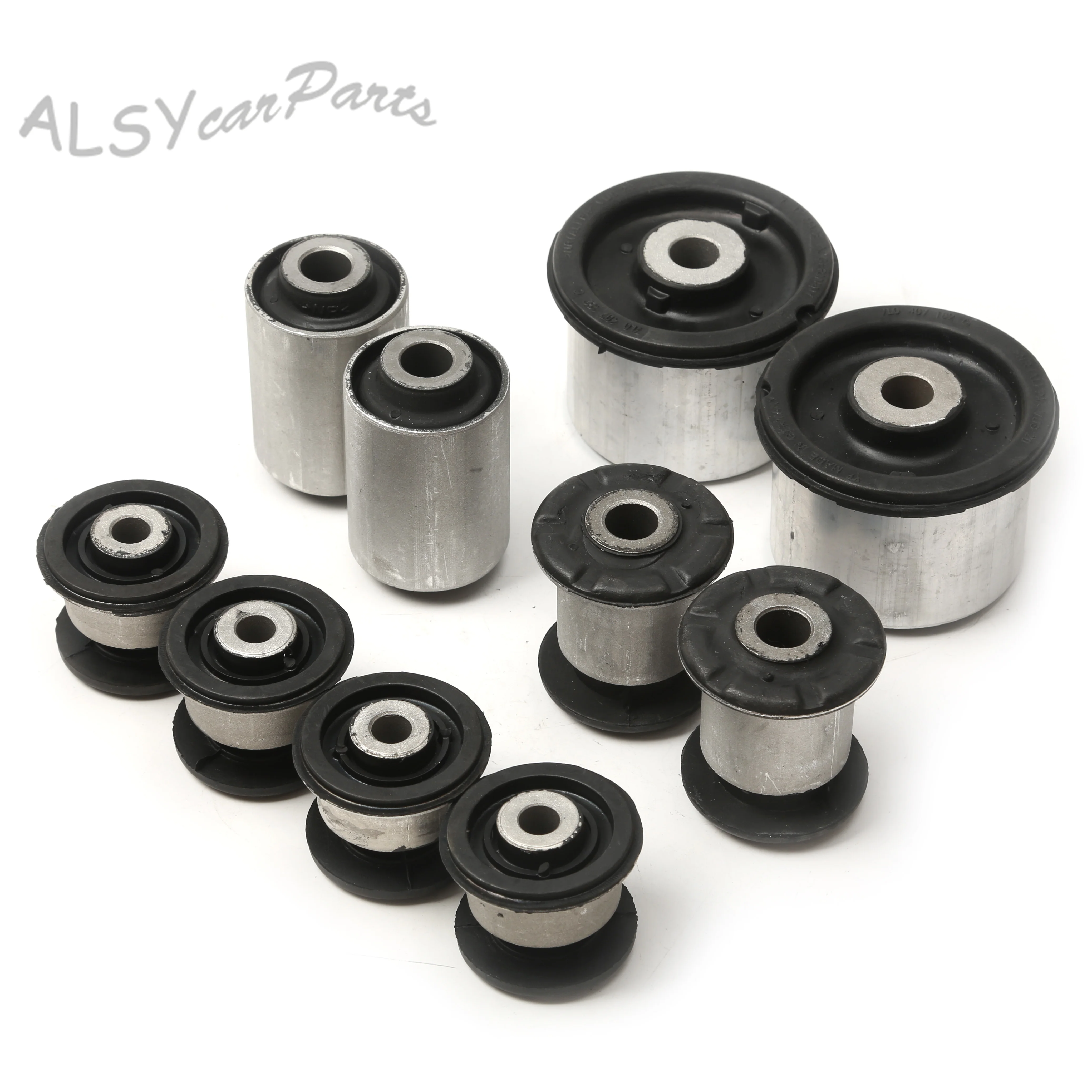Kit Di Boccole Del Braccio Di Controllo Anteriore Da 10 Pezzi Per Audi Q7 Vw Touareg 2.5 R5 Tdi 3.6 V6 5.0 V10 2002-2010 Muslimah