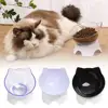 Non-Slip Cat Bowl Pet Water Food Feed Dog Bowls 45° Inclination Stand Feeders Tall Cat Bowl Anti-dumping Pet Feeding Supplies 2