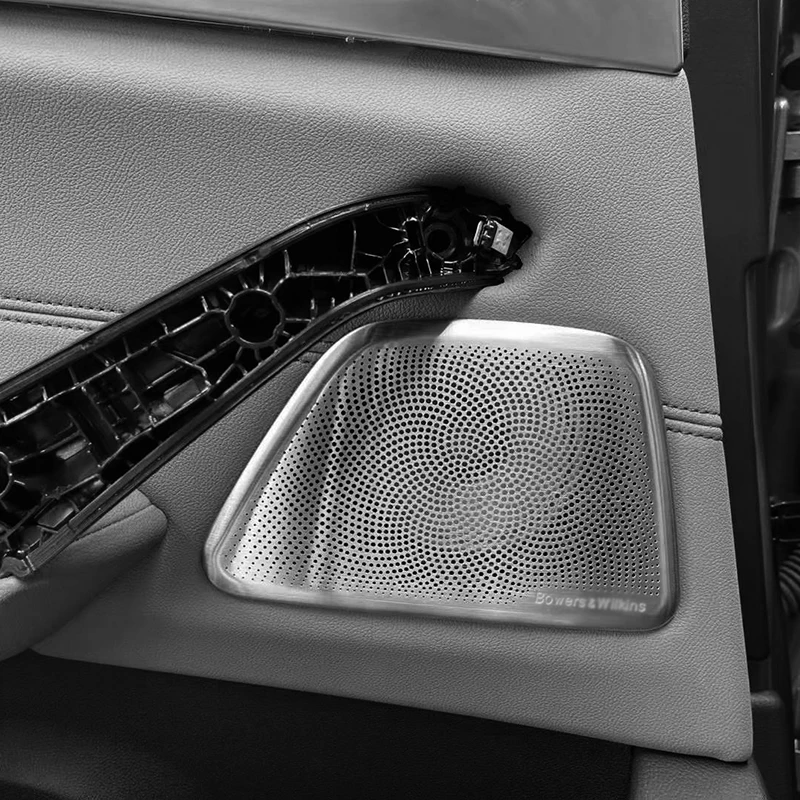 차량용 야광 스피커, BMW G30 G38 5 시리즈용, 고품질 나이트 비전 트레블 트위터 오디오 트럼펫 혼, 64 색 LED 조명