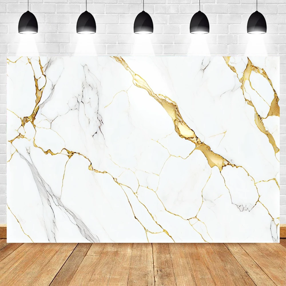 Marble Texture Pattern Photography Backdrop Newborn Baby Shower Portrait Happy Birthday Party Decor Background Photo Studio Prop