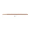 1PC Log Handle Square Duckbill Shape Refill Easy Coloring Eyebrow Pencil Enhancer Double Head Long-lasting Waterproof Sweatproof 5