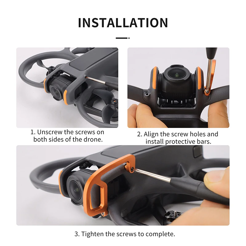 Paraurti Cardanico In Lega Di Alluminio Per DJI Avata 2 - Barra Anti-collisione Per Fotocamera, 5g