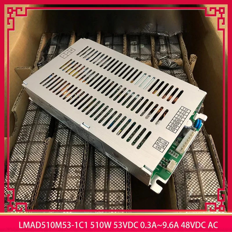 

LMAD510M53-1C1 510W 53VDC 0.3A~9.6A 48VDC AC Switching Power Supply