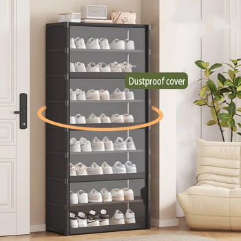 Large, Dust-Proof, transparent Shoe Rack Organizers 4