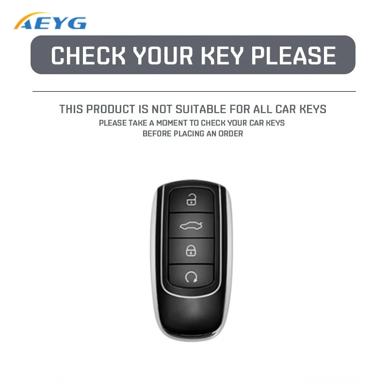 Premium TPU Car Key Case Cover - Durable Protector Accessory