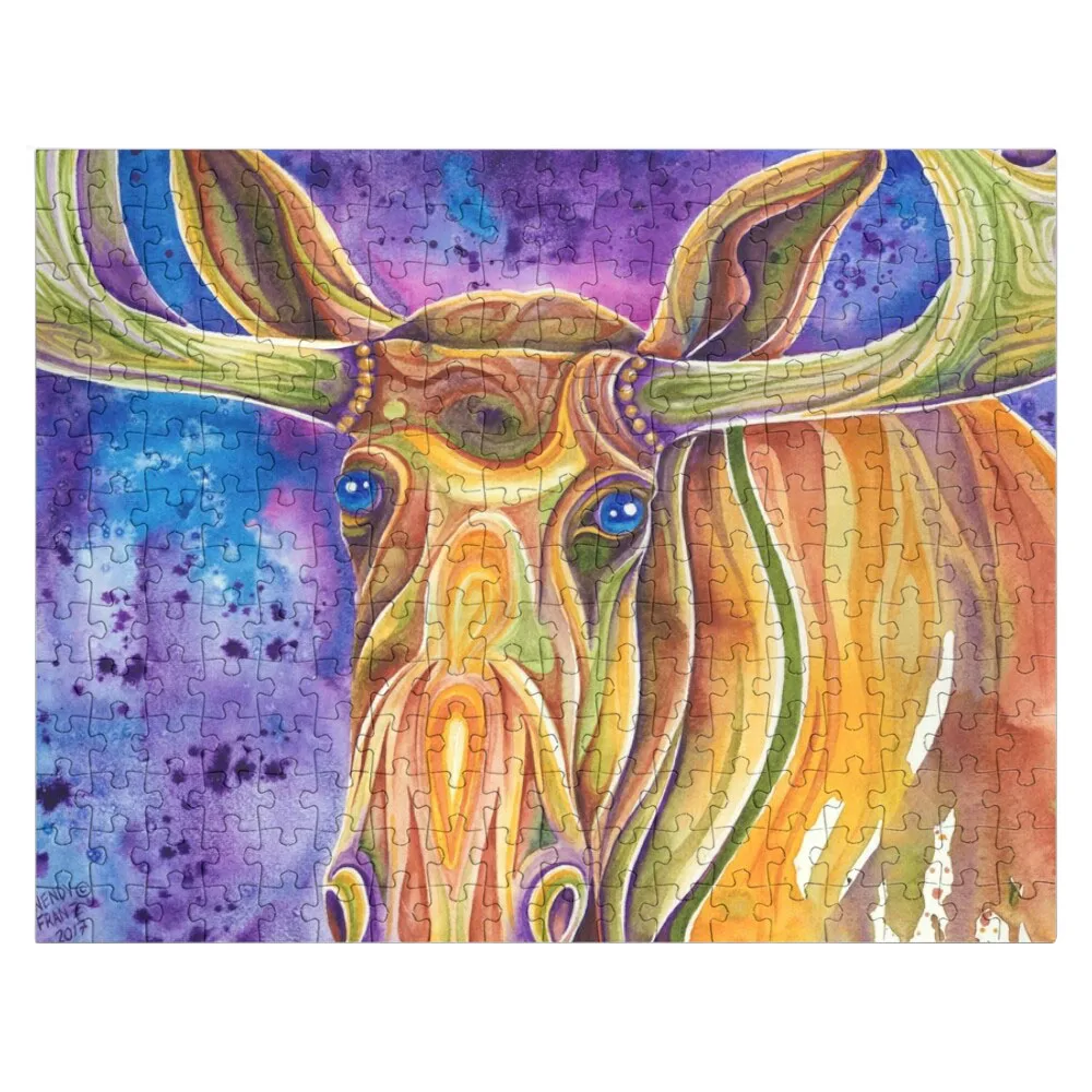 

Woodland Moose Jigsaw Puzzle Puzzle Custom Toys For Children