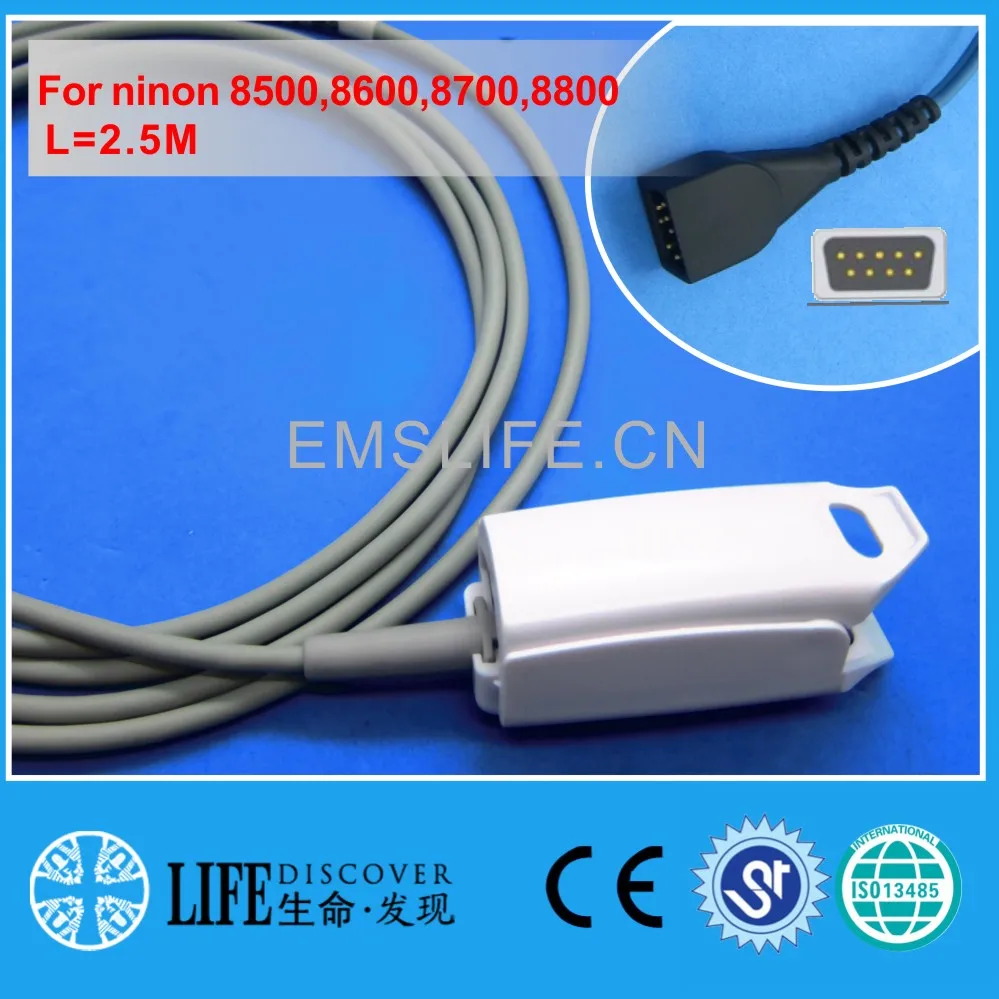 

Reusable adult NEONATE or new born wrap spo2 sensor For ninon 8500,8600,8700,8800