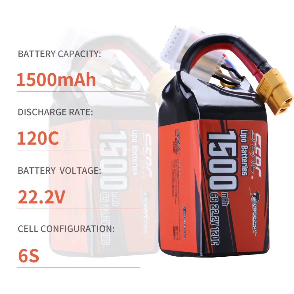 Li-Polymer Batterij - 1300mAh 22.2V 120C 6S R-Line V3 XT60 Connector Voor Modelbouw Drones Multicopters Quadrocopter Zoals 6s1p Li-Polymer Batterij - 1300mAh 22.2V 120C 6S R-Line V3 XT60 Connector Voor Modelbouw Drones Multicopters Quadrocopter Zoals 6s1p