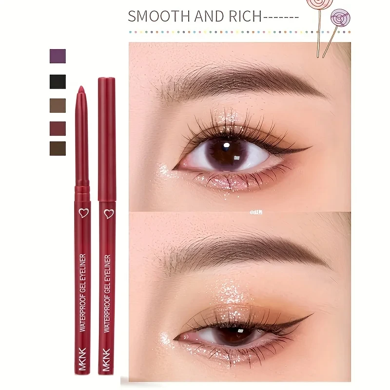 5 Colors Eyeliner Pencil Quick-drying Waterproof