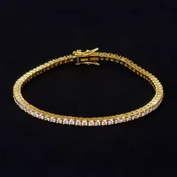 Factory Price D VVS1 Moissanite Tennis Bracelet 925 Sterling Silver Single Row Classics with GRA Bracelets for Women Man Jewelry