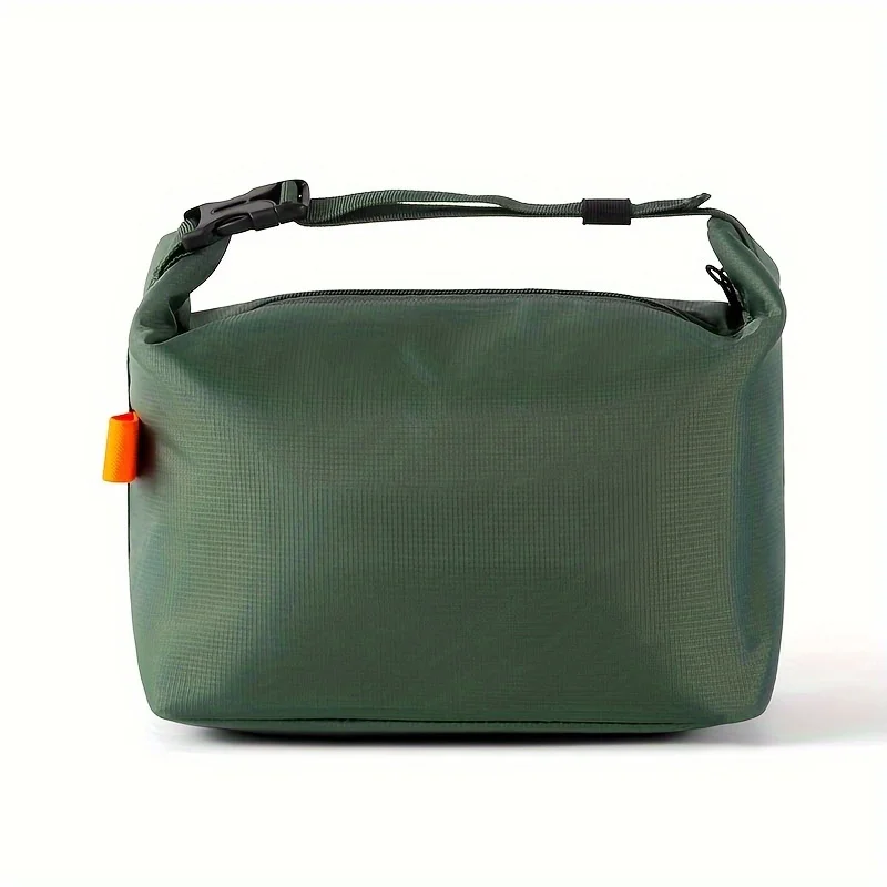 Fashionable and Simple Insulated Lunch Bag for Office Workers, Handheld Bento Box Suitable for Outdoor Camping Picnic Storage