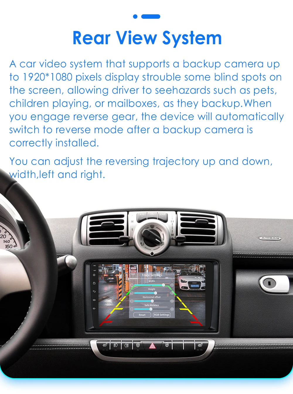 Hizpo AI Voice Wireless CarPlay Android Auto Radio For Smart Fortwo 451 2005 - 2010 4G BT Car Multimedia GPS 2din Autoradio 7862