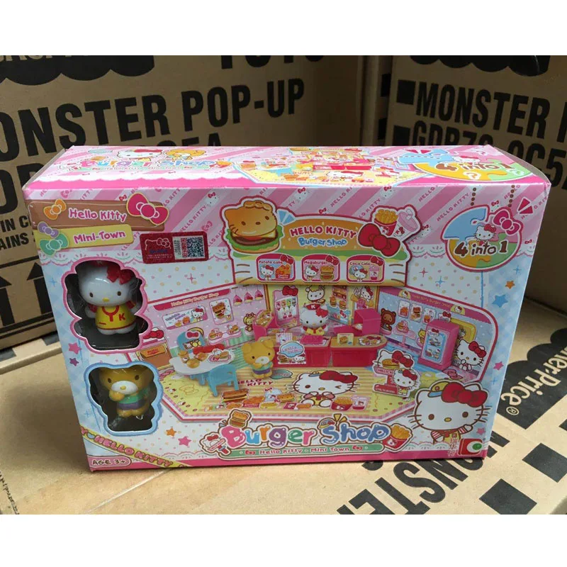 Hello Kitty Mini House Toy Doll House Miniature Kitty Hello Kitty