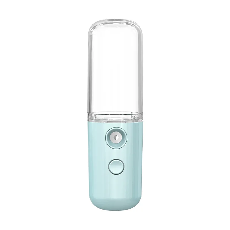 50ml Auto Home Office Portable Rechargeable Small Wireless Facial Sprayer Mini Humidifier Car Air Moisturizer Car Supplies