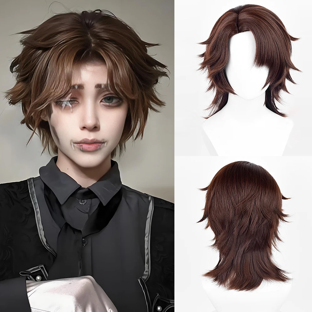 Peluca De Cosplay Reo Mikage – Fibra Sintética Resistente Al Calor (hasta 120°C), Ajustable, Para Halloween Y Fiestas