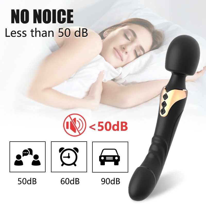 Female Sex Toys Powerful AV Vibrator Dildos Magic Wand Women 10 Modes Clitoris Stimulator G Spot Vagina Massager